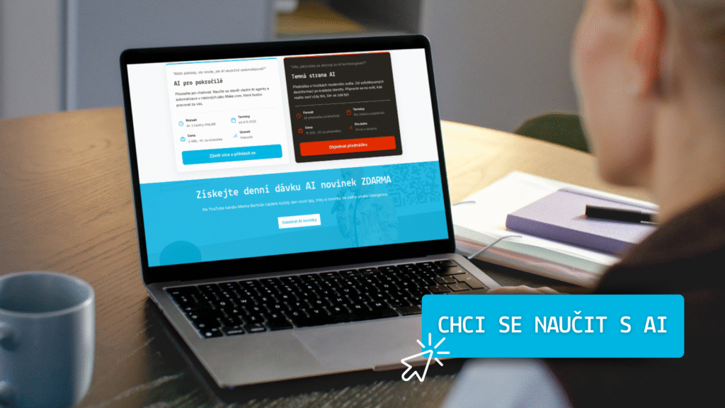 Přestaňte jen chatovat. Naučte se stavět vlastní AI agenty a automatizace v nástrojích jako Make.com, které budou pracovat za vás.