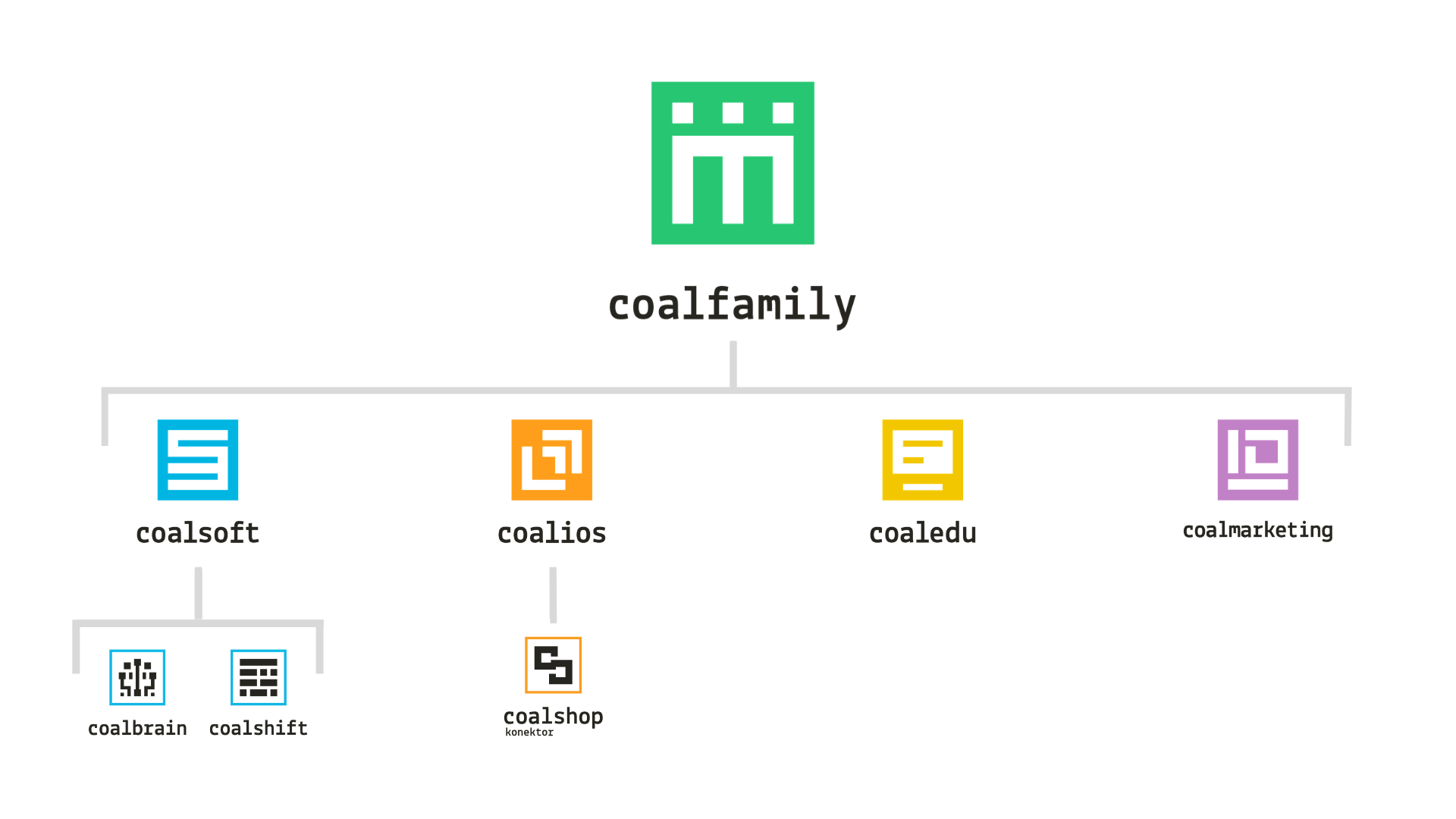 Organizační struktura coalfamily