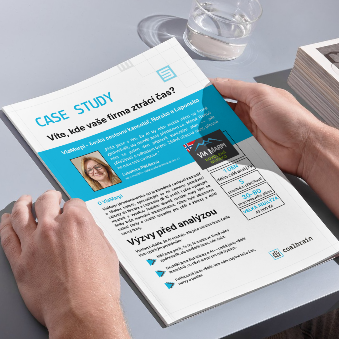 Náhled case study ViaMarpi – AI analýza příležitostí